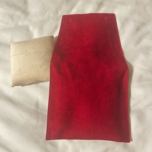 Cartier travel watch case pouch w cushion - Picture 2 of 4